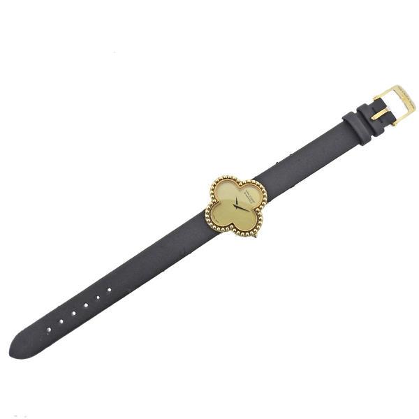 Van Cleef & Arpels Alhambra 18k Gold Watch 136374 (1 of 5)