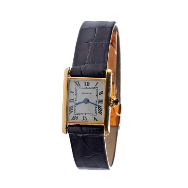 Cartier Tank Louis 18k Gold Manual Wind Watch (1 of 4)