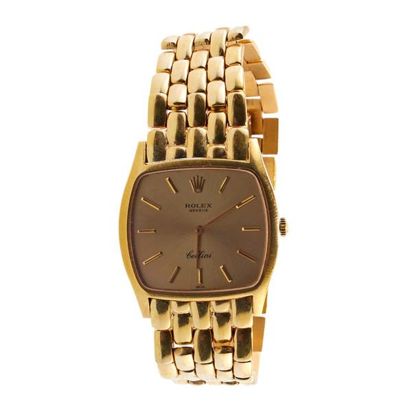 Rolex Cellini 1970s 18k Gold Watch 3805 (1 of 3)