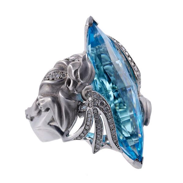Ancient babylon 2024 topaz dragon ring