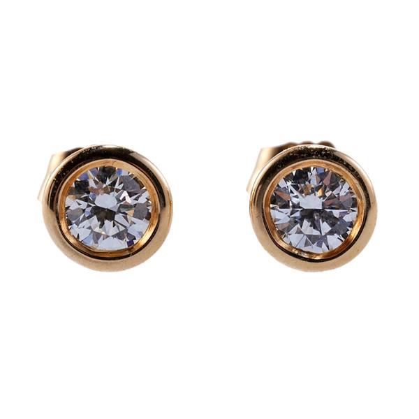 14k Gold Diamond Stud Earrings (1 of 2)