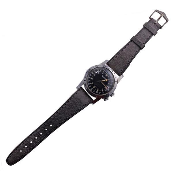 Glycine airman online black stainless steel
