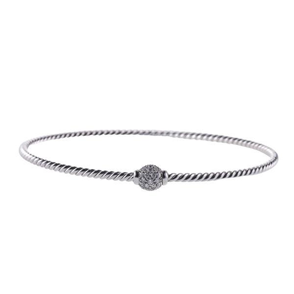 David Yurman Petite Solari 18k Gold Diamond Bracelet (1 of 3)