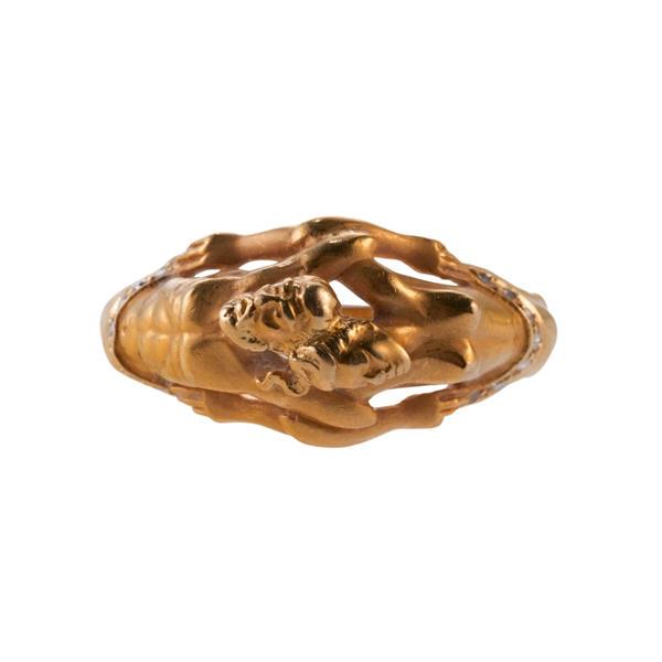 Carrera Y Carrera 18k Gold Diamond Ring (1 of 4)