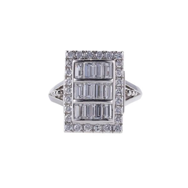 Platinum 2.03ctw Diamond Ring (1 of 4)