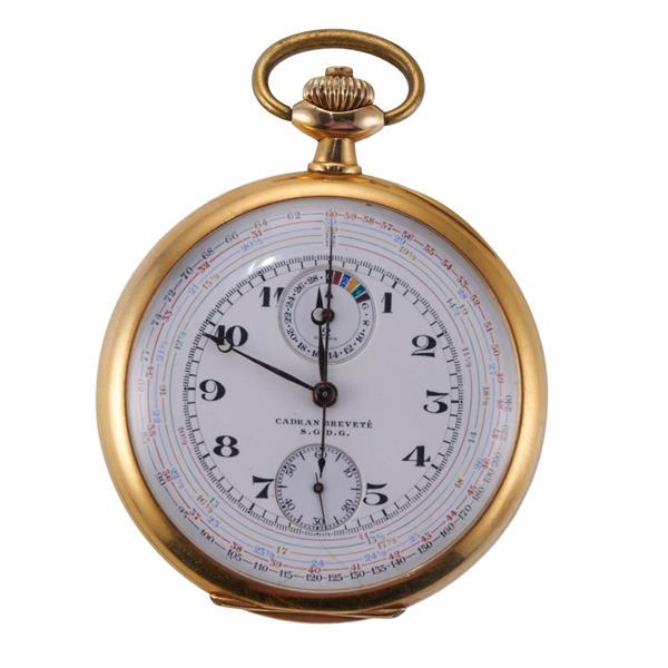 Omega Antique 18k Gold Pocket Watch (1 of 3)