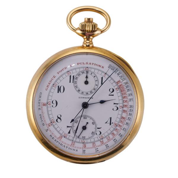 Longines Antique 18k Gold Pocket Watch (1 of 3)