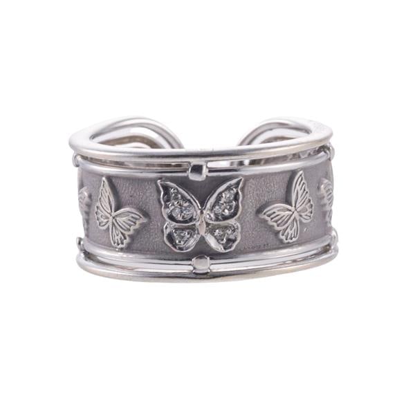 Carrera Y Carrera Baile de Mariposas 18k Gold Diamond Ring (1 of 3)