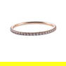 Tiffany & Co 18k Gold Diamond Eternity Band Ring