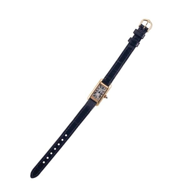 Cartier Tank 18k Gold Watch 2443 (1 of 5)