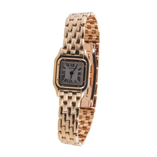 Cartier Panthere Mini 18k Gold Lady's Watch 11301 (1 of 4)