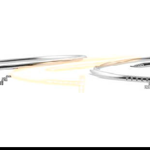 Cartier Juste Un Clou Nail Small Model 18k Gold Diamond Bracelet Sz 15: METAL: 18k Yellow Gold. MEASUREMENTS: Bracelet is Cartier size 15, small model. GEMSTONES: Diamonds. Retail $5050. Comes with box, COA. MARKED: Cartier, 15, Au750, MQY***. WEIGHT: 8.8 grams.Gemstones
