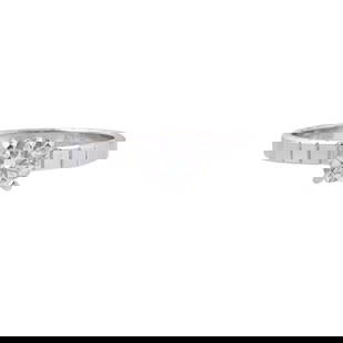 Chopard GIA 0.70ct D VVS1 Diamond Engagement Ring: METAL: Platinum. MEASUREMENTS: Ring size 7. GEMSTONES: GIA certified 0.70ct D/VVS1 RBC diamond. Comes with GIA copy only. MARKED: Chopard, pt950, 829763, 3707536, Swiss Made, 0.70ct D-VVS1, 56760. WEI