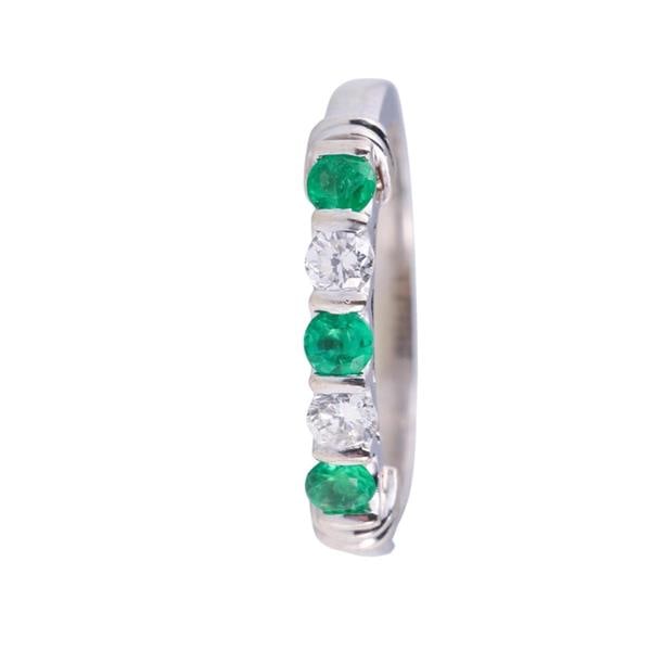 14k Gold Diamond Emerald Ring (1 of 5)