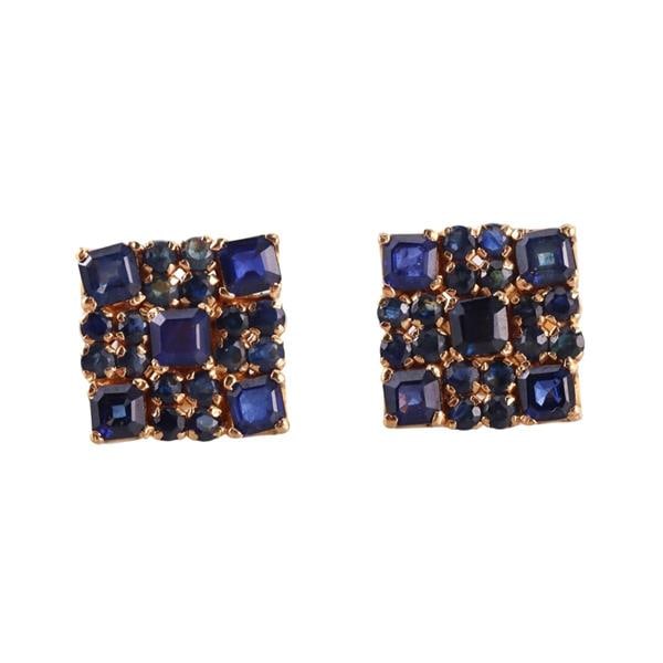 22k Gold Sapphire Stud Earrings (1 of 2)