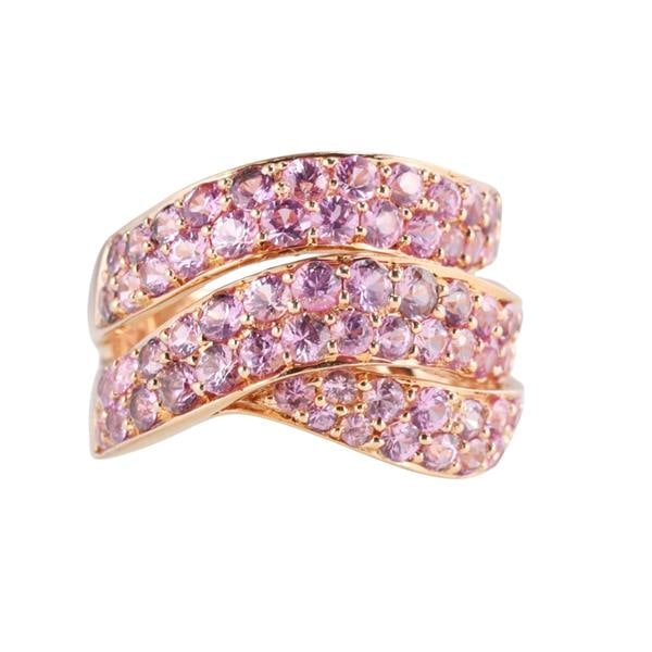 Suarez 18k Gold Pink Sapphire Ring (1 of 5)