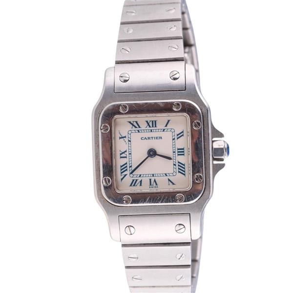 Cartier Santos Galbee Stainless Steel Watch 1565 (1 of 5)