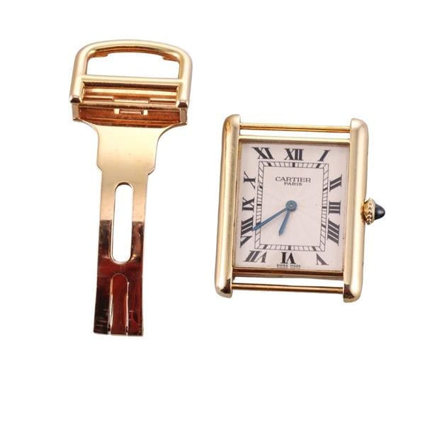 Cartier Tank Louis 18k Gold Mechanical Watch 1600 (1 of 4)