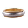 Tiffany &amp; Co 18k Gold Platinum Milgrain Wedding Band Ring