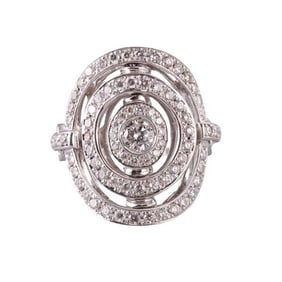 18k Gold Diamond Ring