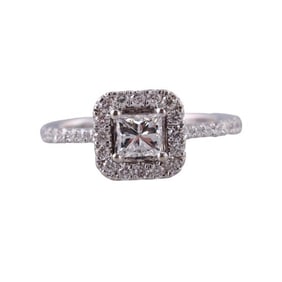 14k Gold Diamond Engagement Ring