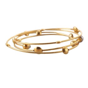 Gurhan Diamond Wrap 24k Gold Bracelet