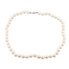 14k Gold Pearl Necklace