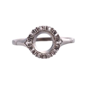 Platinum Ring Setting