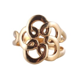 Tous 18k Yellow Gold Ring