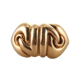 Bvlgari Bulgari Doppio Cuore 18k Gold Ring