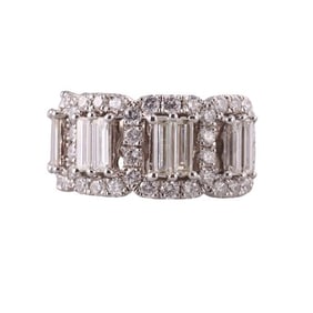 14k Gold Diamond Cocktail Ring