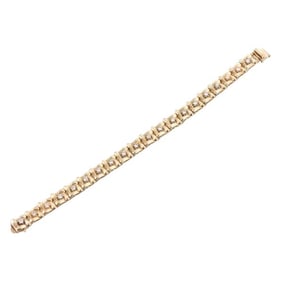 14k Gold Diamond Bracelet