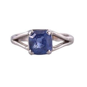 14k Gold Sapphire Ring