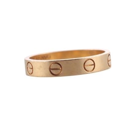 Cartier Love 18k Gold Band Ring