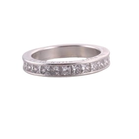 Platinum Diamond Eternity Band Ring