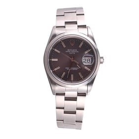 Rolex Oyster Date Stainless Steel 34mm Watch 15200