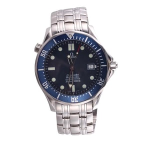 Omega Seamaster Blue Steel Automatic Watch 25318000