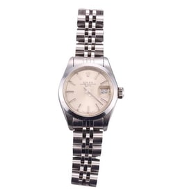 Rolex Oyster Date Stainless Steel Lady's Watch 69160