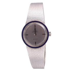 Omega 1980s 18k Gold Automatic Lady's Watch