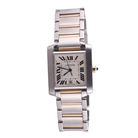 Cartier Tank Francaise Two Tone Automatic Watch 2302