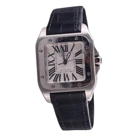 Cartier Santos 100 Stainless Steel Automatic Watch W20106X8