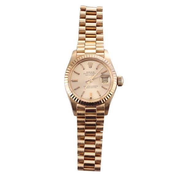 Rolex Datejust 18k Gold Lady's Watch 6917 (1 of 5)