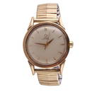 Omega 1960s Steel Gold Plated Watch