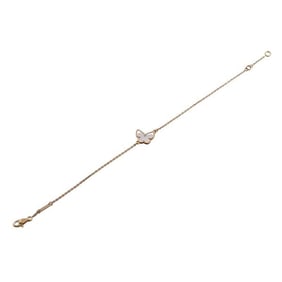 Van Cleef & Arpels VCA Butterfly 18k Gold MOP Bracelet