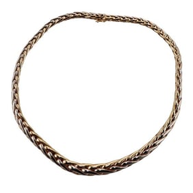 Caplain Saint Andre 18k Yellow Gold Chain Necklace