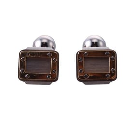 Cartier Santos de Cartier 18k Gold Stainless Steel Cufflinks