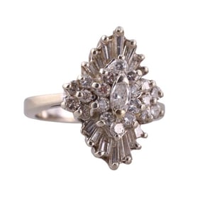 14k Gold Diamond  Ring