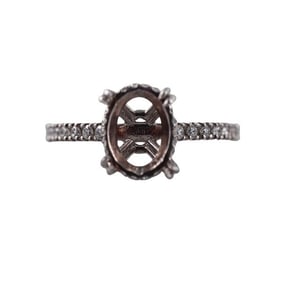 Platinum Diamond Engagement Ring Setting