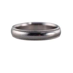 Harry Winston Platinum Wedding Band Ring