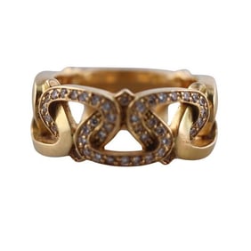 Marina B 18k Gold Diamond Ring